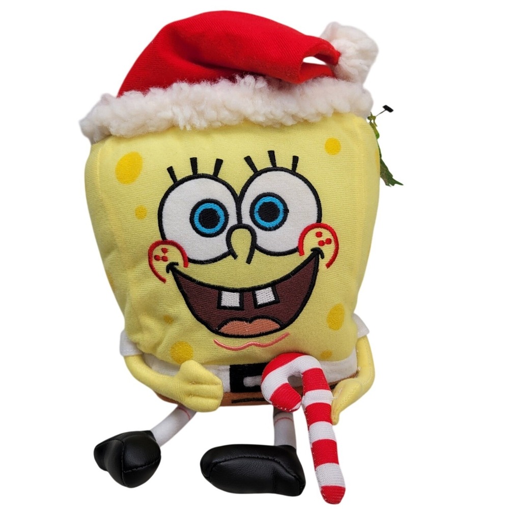 Nanco Spongebob Squarepants Santapants Candy Cane Christmas Santa Nickelodeon
